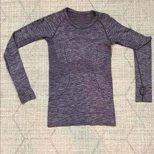 Lululemon long sleeve shirt.